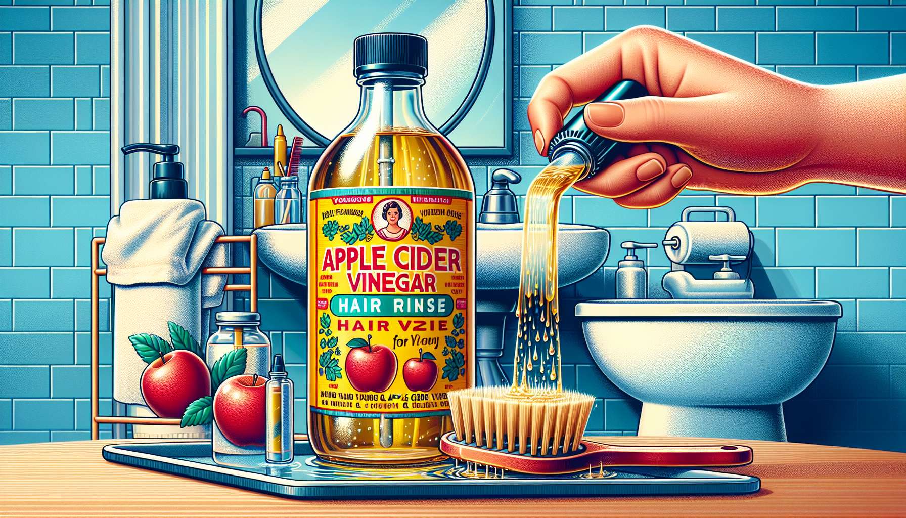 Unlocking the Secrets of Apple Cider Vinegar Hair Rinse