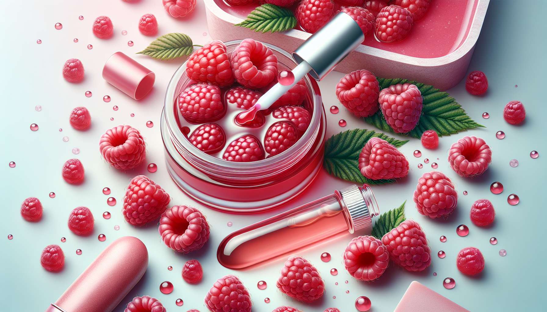 Raspberries in Lip Care: A Sweet Solution for Nourished Lips