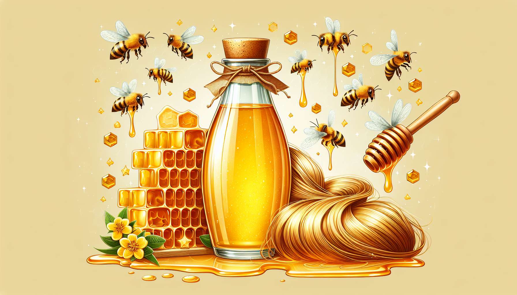 The Sweet Benefits of Honey Hair Conditioner