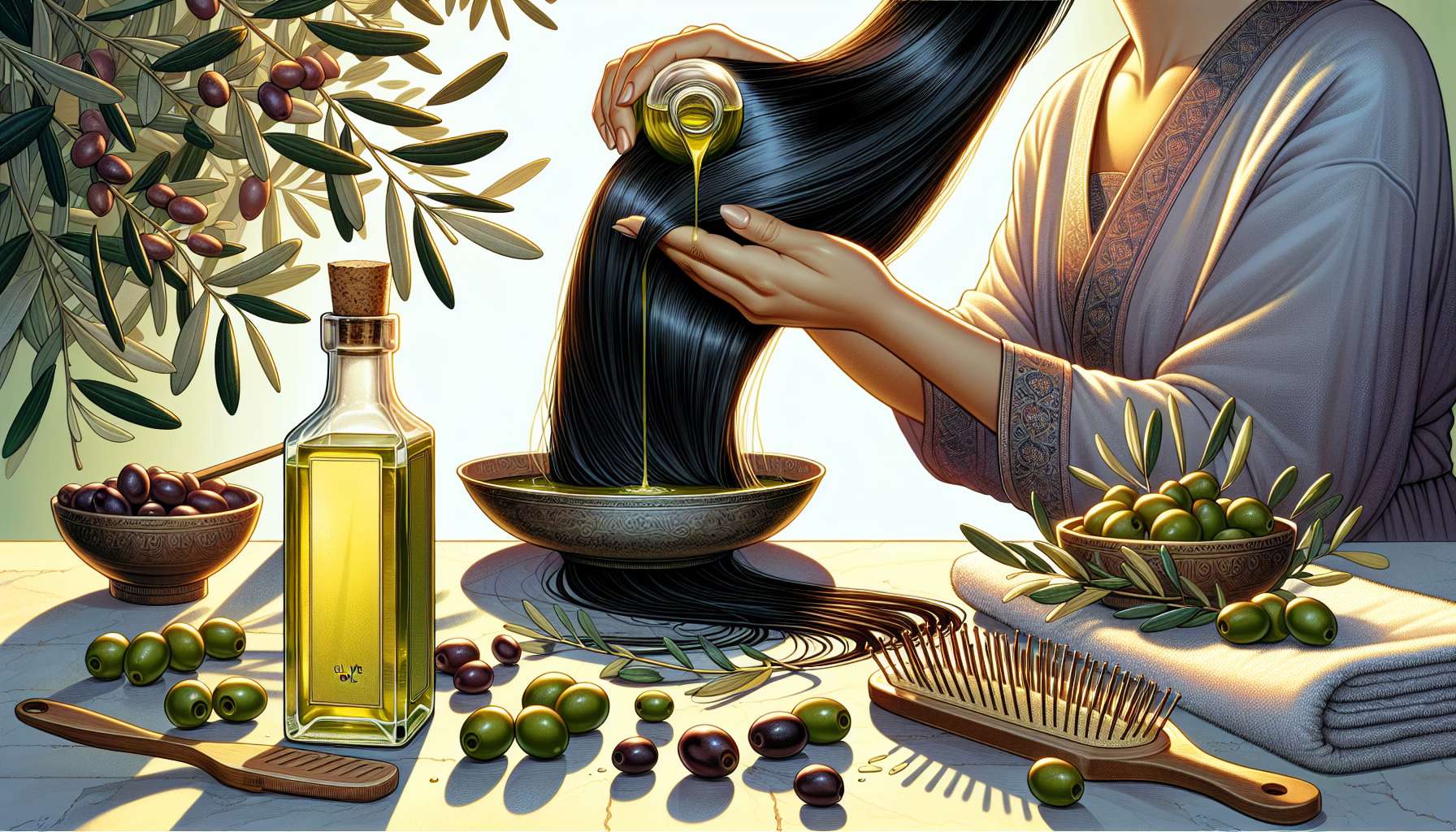 Olive Oil for Hair Care: A Comprehensive Guide