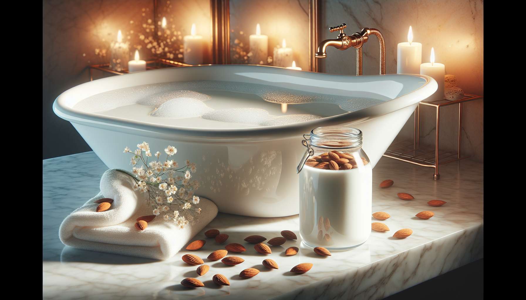 Unlocking the Secrets of Almond Milk Bath Soak